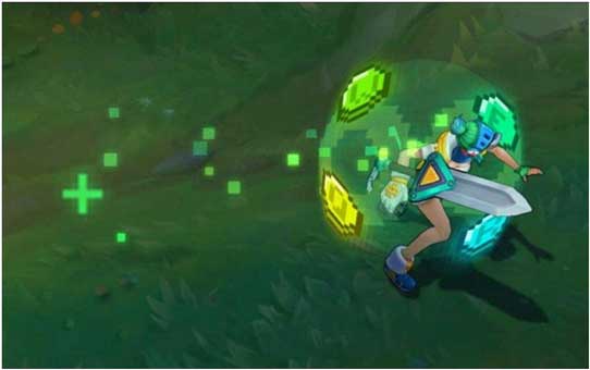 Riven's E attack - Anh Dung