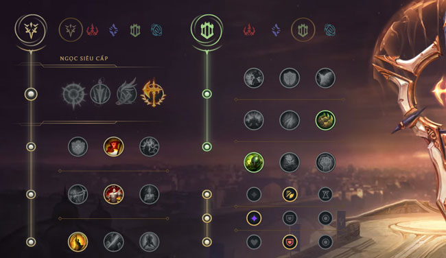 Yasuo's most commonly used table of jade
