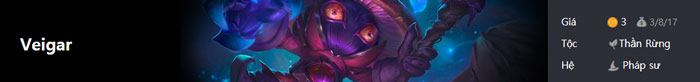 Veigar tribe God of the forest