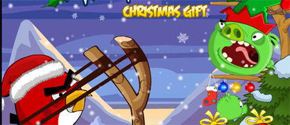 Game Angry Birds đòi quà - Angry Birds Christmas Gift - Game Vui