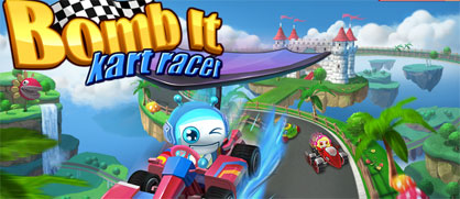 Game Bom IT đua xe - Bomb It Kart Racer - Game Vui