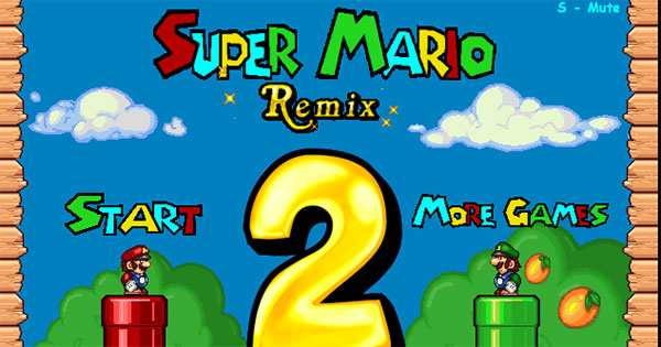 Super Mario Remix 2 - Game Vui