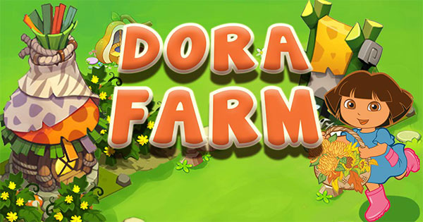 Dora làm vườn