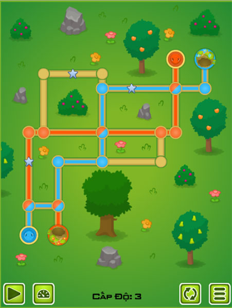 Game Mê Cung Rắn - Snakes Maze - Game Vui