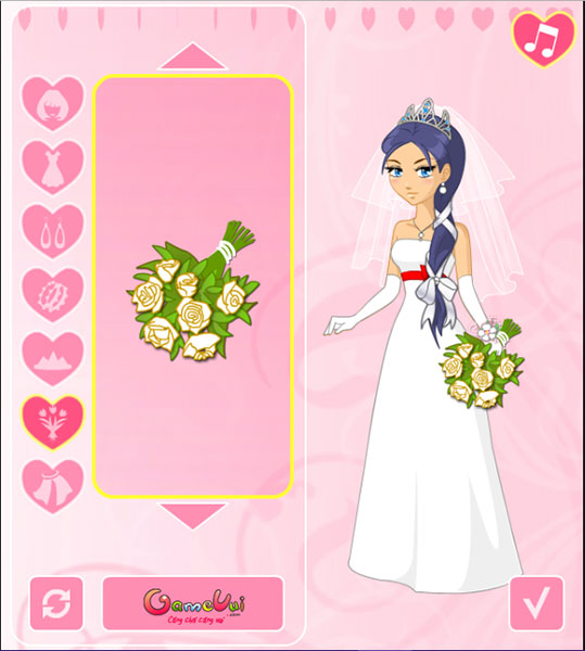 Game Váy cưới của Lily Wedding Lily Game Vui