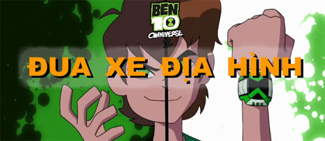 Game Ben 10 Đua xe địa hình - Game Vui