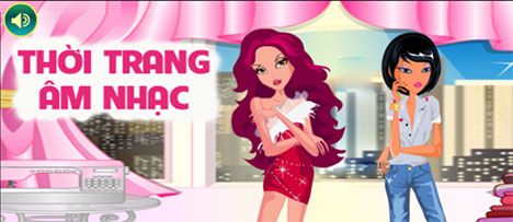 Game Thời trang âm nhạc - DressUp Wide - Game Vui