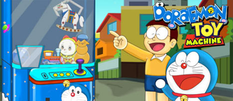 Game Doremon gắp đồ chơi - Doraemon Toy Machine - Game Vui