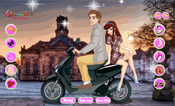 Game Cặp Đôi Dạo Phố - Dating In Rome - Game Vui