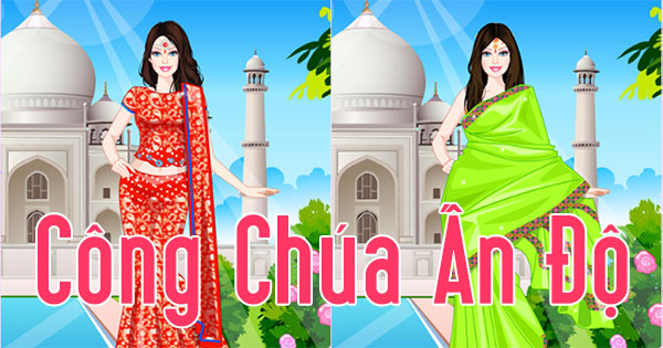 Game Công Chúa Ấn Độ - Barbie Indian Princess Dress - Game Vui