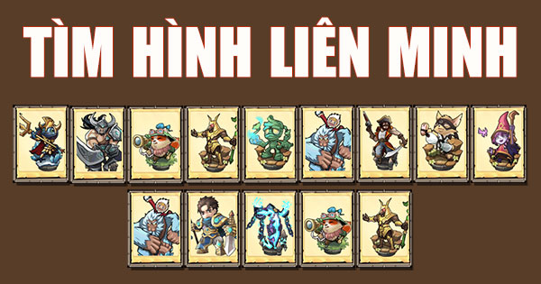 Game Tìm hình liên minh - Game Vui