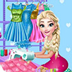 Elsa thiết kế váy