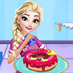 Elsa làm bánh ngọt
