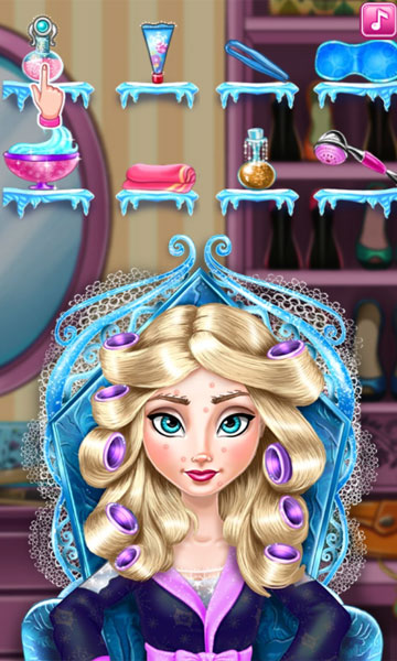 Game Elsa Trang Điểm 2 - Elsa Frozen Makeover - Game Vui