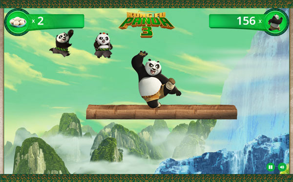 Game Kung Fu Panda 3 - Panda Training Challenge - Game Vui