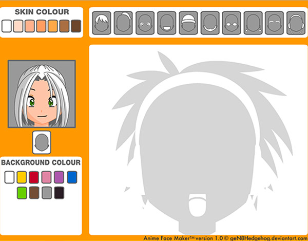 Anime Face Maker Game