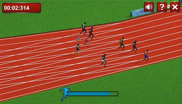 Game Thi Chạy 100M - 100 Metres Race - Game Vui
