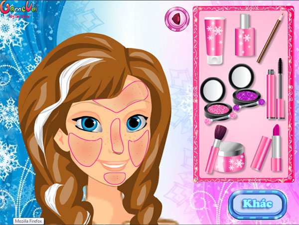 Game Trang Điểm Anna - Anna Makeup School - Game Vui