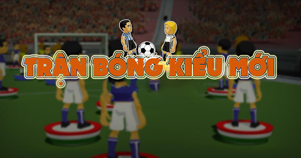 Game Trận bóng kiểu mới - Flicking Soccer - Game Vui