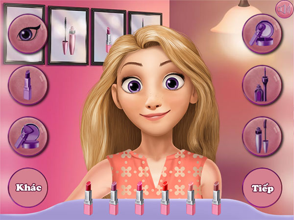 Game Công Chúa Trang Điểm - Blonde Princess Makeup Time - Game Vui