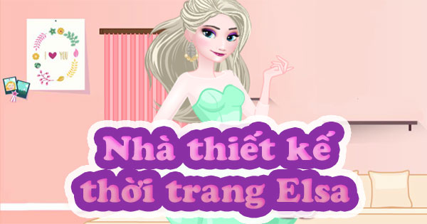 Game Nhà thiết kế thời trang Elsa - Frozen Elsa's Facebook 