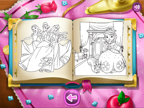 Game Tô Màu Công Chúa 3 - Princess Coloring Book 3 - Game Vui