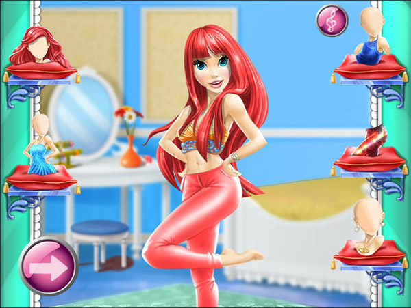 Disney princess prom dress up games