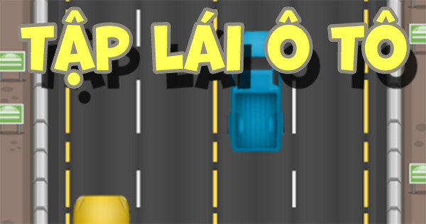 Game Tập lái ô tô - Crazy Road - GameVui