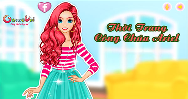 Game Thời Trang Công Chúa Ariel - Ariel'S Fashion Crush - Game Vui