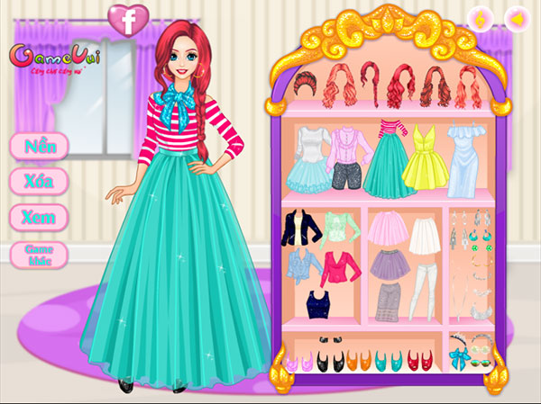 Game Thời Trang Công Chúa Ariel - Ariel'S Fashion Crush - Game Vui