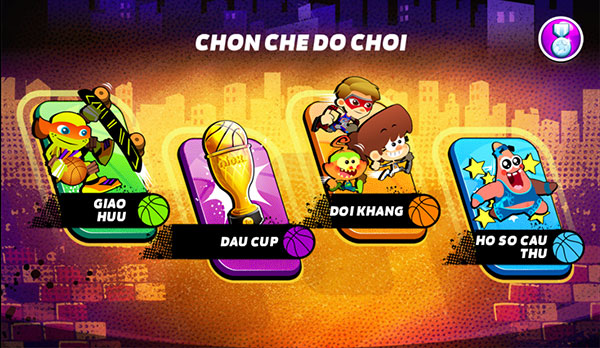 Nick Basketball Stars 2 Game Vui