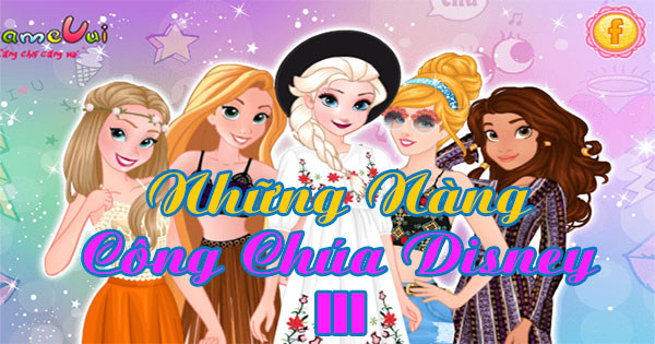 Game Những nàng công chúa Disney 3 - Princesses Festival 