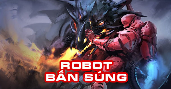 Game Robot Bắn Súng - Cyborg Wars - Game Vui