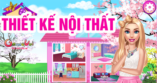 Game Thiết kế nội thất - Bonnie\'s Pink Home - Game Vui