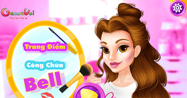 Game Trang Điểm Công Chúa Belle - Belle'S New Makeup Trends - Game Vui
