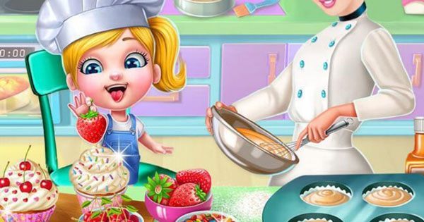 Game Cindy Nướng Bánh Cupcake - Cindy Cooking Cupcakes - Game Vui
