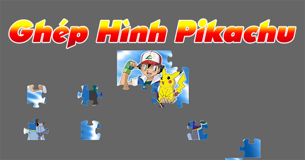 Game Ghép Hình Pikachu - Game Vui