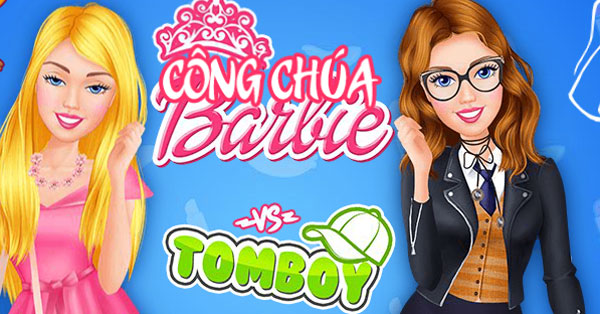 Game Công Chúa Barbie Phong Cách Tomboy Barbie Princess Vs Tomboy Game Vui 1236