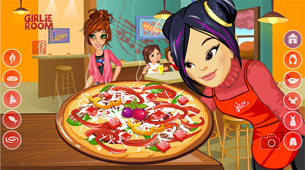 Game Amy Làm Pizza - Pizza! First Job - Game Vui