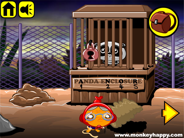 Game Chú Khỉ Buồn: Giải Thoát Gấu Trúc - Monkey Go Happy Stage0014 - Game  Vui