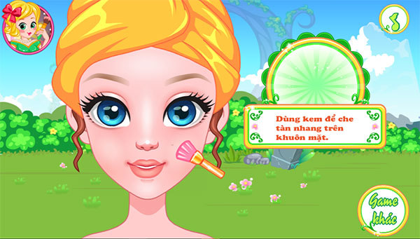Game Trang Điểm Hoa Tiên Nữ - Flower Fairy Makeup Tutorial - Game Vui