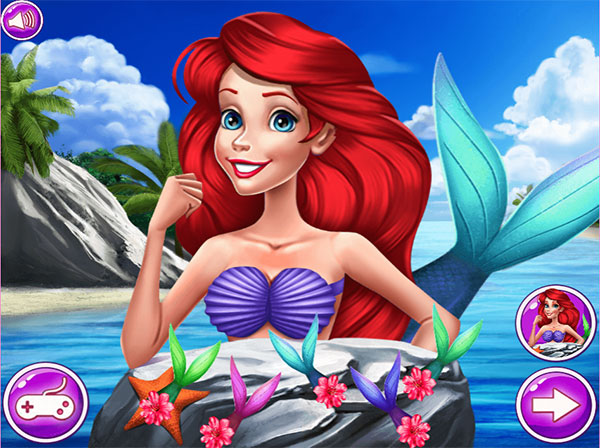 Game Trang Điểm Công Chúa Mermaid - Princess Summer Make Up - Game Vui