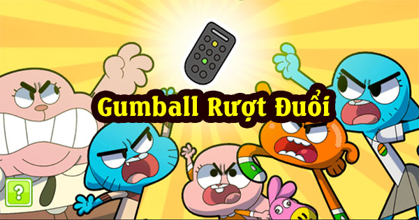 Game Gumball Rượt Đuổi - Game Vui
