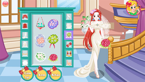 Game Đám Cưới Ariel - Ariel Manga Wedding - Game Vui