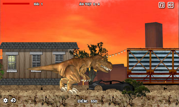 Game Khủng Long Bạo Chúa Online - L.A. Rex - Game Vui