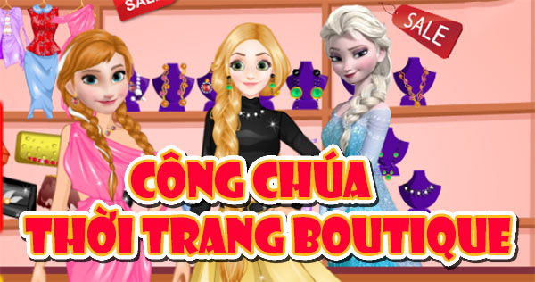 Game Công chúa: Thời trang Boutique - Ice Queen Fashion 