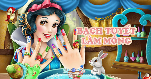 Game Bạch tuyết làm móng - Game Vui