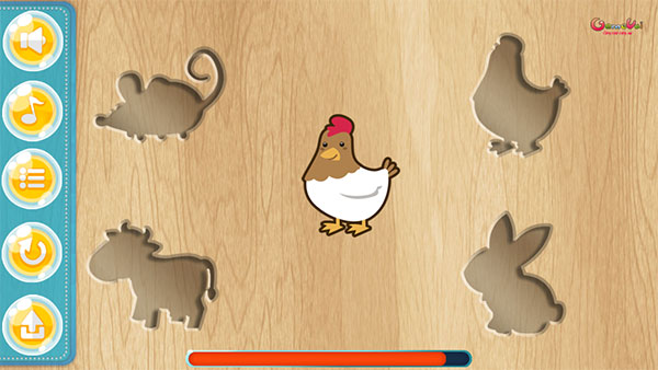 Game Ghép Hình Cho Bé 3 - Puzzles For Kids - Game Vui