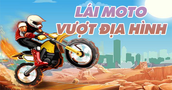 Game Lái Moto Vượt Địa Hình - Moto Beach Ride - Game Vui