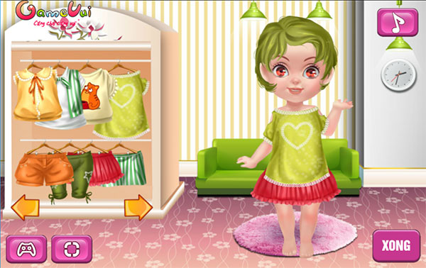 Game Thời trang cho bé - Baby Shopping Spree - Game Vui